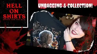 Hell On Shirts Trick 'R' Treat Unboxing & Updated Collection! The BEST UK Horror Apparel!