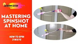 Badminton Spinshot Forehand and Backhand