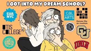 ☆ ART SCHOOL DECISION REACTIONS! ☆ | 2021 College Decision Reactions