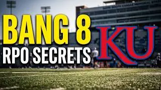 Kansas OC Andy Kotelnicki -  Bang 8 (Glance) RPO variations