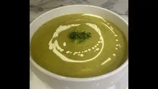 The  Best healthy broccoli soup in 10 minutes