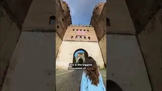 Inside the biggest monument of Rome