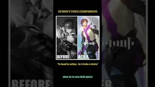 Perbandingan Suara Gusion saat revamp 😎