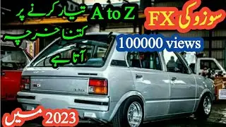 Suzuki fx A to Z restoration cost | 2023 | suzuki fx detail review  | fx modified