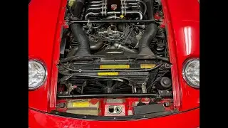 Ep. 16, (fluids, air intake & fan shroud) Timing belt & water pump service, 1985 Porsche 928 S Euro