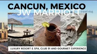 ПРОЖИВАНИЕ В ОТЕЛЕ JW MARRIOTT КАНКУН МЕКСИКА | ВИДЕОБЛОГ О ПУТЕШЕСТВИЯХ В КАНКУН | CLUB 91 | ОТПУСК
