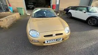 2000 MG MGF STEPTRONIC | MATHEWSONS CLASSIC CARS | AUCTION: 4, 5 & 6 FEBRUARY 2026