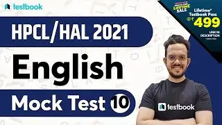 HPCL | HAL MT 2021 | English Mock Test | Important Questions by Jatin Madan Sir | Part 10
