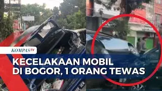 Diduga Micro Sleep, Pengemudi Minibus Tabrak Sedan di Bogor, 1 Orang Tewas