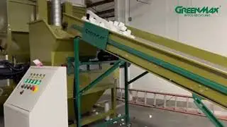 GREENMAX M-C300E Foam Melting Machine Recycles EPE Packaging Waste in the U.S.