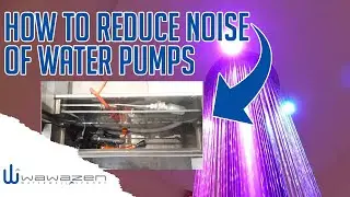 How to Reduce Noise and Vibrations of Pumps in Indoor Waterfall Feature  | Wawazen Waterwall School