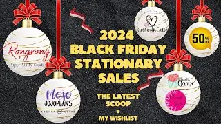 2024 BLACK FRIDAY PLANNER SALES  | My Wishlist Plan with Me |Shop Small This Season