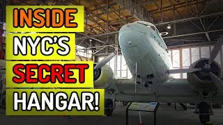 Historic Air Restoration Project at Hangar B NYC | Rare Aircraft Preservation Behind the Scenes
