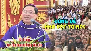 ĐỪNG ĐỂ NHÀ DỘT TỪ NÓC l BÀI GIẢNG CỰC HAY CỦA ĐỨC CHA ĐAMINH ĐẶNG VĂN CẦU