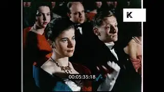 1950s Sophisticated Theatre Audience, Reaction Shots, 35mm