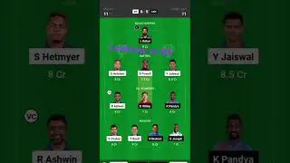 Dream 11 #LKN vs #RR