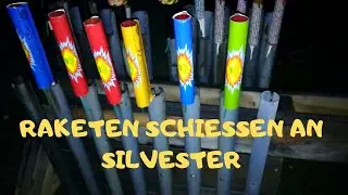 Raketen schie&szlig;en an Silvester...Laut und Schrill.