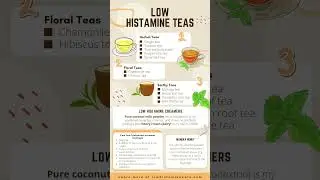 11 Low Histamine Teas (Guide)