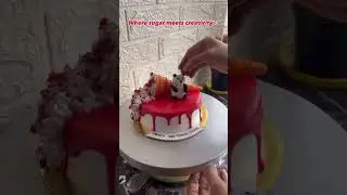 🐼&hearts;️ #cake #cakecantik #birthdaycake #viralvideo #snscakes #trendingcakes #trendingcakes #shorts