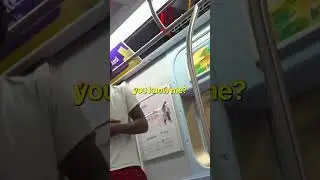 Kanel Joseph Fake Vomit Prank on Subway🤮😭 #funny