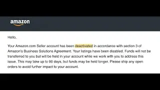 Amazon Seller Account Deactivated?: Instant Reactivation Method!