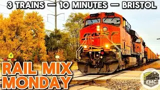 3 EPIC Train Videos in 10 Minutes: Amtrak & BNSF Coal Action!