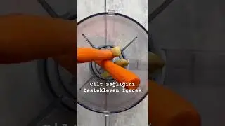 Cilt Sağlığını Destekleyen İ&ccedil;ecek🥕 #ciltbakımı #icecek