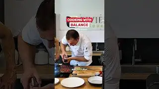 Balance is the secret ingredient #cooking #chef #yacht #food #live #show