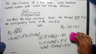 Performance specification in the Frequency domain example 2
