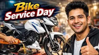 Bike Service Vlog 🏍️ | Kitna Kharcha Aaya?😳😳
