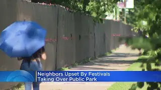 Residents near Douglass Park frustrated music festivals block their access