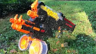 МОД NERF: Джаггернаут восьмого дня, быстрый удар и Немезида, соперник, пистолет Nerf!