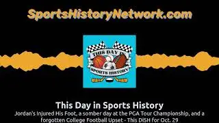Jordan's Injured His Foot, a somber day at the PGA Tour Championship, and a forgotten College...