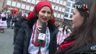Actualitatea TVRi: Mărţişorul rom&acirc;nesc, simbol al venirii primăverii bavareze