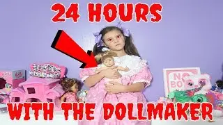 24 Hours With The Doll Maker! Escaping The Doll Maker! Come Play With Us! Episode 2 Whats Wrong