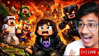 Minecraft LIVE With Girl Gamer 🎮 | First Time Hardcore 😍