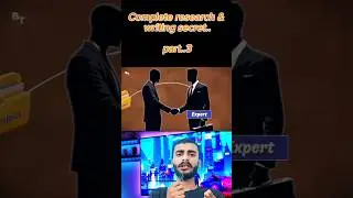 IDEA से SCRIPT तक &mdash; Complete Research & Writing Secrets (Full Course)#shorts