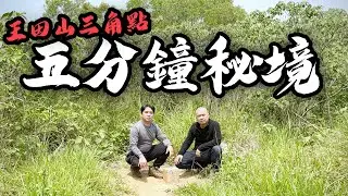 先吃碗阿伯最愛的炒麵再出發，五分鐘就抵達，鬧中取靜的秘境-王田山一等三角點-[吃漢日常]