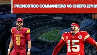 Pronostico hoy 27/10/2025 COMMANDERS VS CHIEFS X NOFAN PICKS