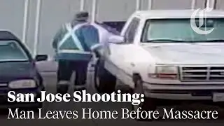 San Jose Shooting: Security Video Shows Samuel Cassidy,Leaving Home Before Massacre