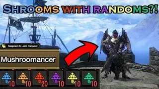 Doing Shrooms with Randoms!? A Mushroomancer set Monster Hunter Rise Sunbreak.