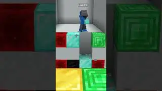 He Accidently Cheats in Minecraft Color Match 😲 #minecraft  #shorts  #minecraftshorts