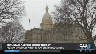 Felony Charges Filed Against Man For Allegedly Making Bomb Threat At Michigan Capitol Building