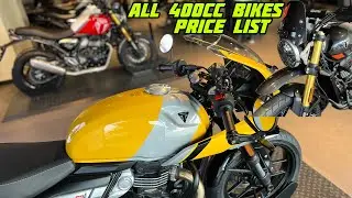 All 2026 Triumph 400cc Bikes Latest Price List | 2026 Triumph Speed 400 | 2026 Triumph 400 T