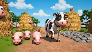 🎉Animal Parade Party Song&ndash;Dance, March & Learn with Cute Animals