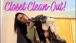 Closet Clean Out | Wardrobe Reset After Weight-Loss! | Declutter Before I Thrift New Looks! 