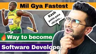 Vlog24:The FASTEST way to become a software developer 🏃‍♂️ Roadmap to FAANG 👨‍💻