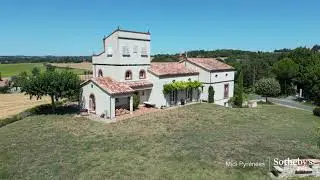 Maison d'architecte avec belle vue &agrave; 360&deg; &agrave; Lavaur dans le Tarn