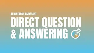 ScholarAI's Direct Q&A: Access AI-Powered Answers & Insights