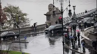 Vladimir Putin arrives in Budapest  -  2019. 10. 30.